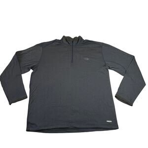 The North Face Men's Quarter Zip Pullover Jacket Sweatshirt Size Large Casual